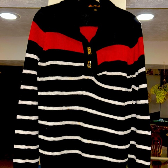 Ralph Lauren sweater.  This is the last day of sales.  Closed 10/7 to 11/24. - Picture 1 of 4